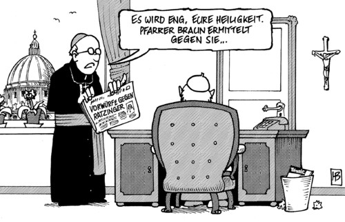 Vorwürfe gegen Ratzinger