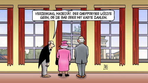 Wie zahlt die Queen