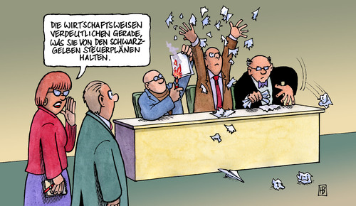 Cartoon: Wirtschaftsweise (medium) by Harm Bengen tagged wirtschaftsweise,wirtschaftsinstitute,prognose,gutachten,vorhersage,regierung,steuerpläne,steuer,cdu,csu,fdp,westerwelle,brüderle,schäuble,wirtschaftsweise,wirtschaftsinstitute,prognose,wirtschaft,gutachten,vorhersage,regierung,steuerpläne,steuer,csu,cdu,fdp,westerwelle,brüderle,schäuble