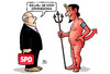 Cartoon: AfD dämonisieren (small) by Harm Bengen tagged afd,dämonisieren,teufel,spd,partei,rechts,nazis,harm,bengen,cartoon,karikatur