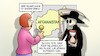 Cartoon: Afghanistan-Bilanz (small) by Harm Bengen tagged bilanz,240000,tote,20,jahre,krieg,tod,interview,flucht,zufrieden,nato,usa,terror,islamisten,afghanistan,abzug,taliban,harm,bengen,cartoon,karikatur