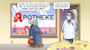 Cartoon: Apotheken und Masken (small) by Harm Bengen tagged corona,masken,apotheker,apotheke,susemil,geld,verdienen,profit,harm,bengen,cartoon,karikatur