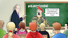 Cartoon: Bundeswehr in Schulen (small) by Harm Bengen tagged waffen,bundeswehr,schulen,stark,watzinger,schüler,lehrer,soldat,wehrkunde,krieg,militarisierung,harm,bengen,cartoon,karikatur