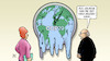 Cartoon: COP29-Uhr (small) by Harm Bengen tagged zeit,klimawandel,klimagipfel,uhr,cop29,baku,harm,bengen,cartoon,karikatur