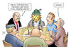 Cartoon: Coronavirus-Überbewertung (small) by Harm Bengen tagged überbewertet,stammtisch,bayern,coronavirus,china,krankheit,pandemie,panik,harm,bengen,cartoon,karikatur