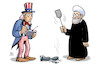 Cartoon: Drohnen-Abschuss (small) by Harm Bengen tagged drone,firing,drohnen,abschuss,iran,usa,uncle,sam,krieg,drohung,fliegenklatsche,harm,bengen,cartoon,karikatur
