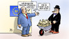 Cartoon: EU-Ökostromförderung (small) by Harm Bengen tagged ökostromförderung,regeln,neu,kommission,leitlinien,energie,strom,solarenergie,windenergie,eeg,rabatte,industrie,almunia,bruessel,eu,europa,harm,bengen,cartoon,karikatur