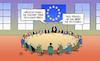 Cartoon: Europäische Asylpolitik (small) by Harm Bengen tagged europäische,asylpolitik,gipfel,eu,inschrift,lagertore,deutschen,kzs,konzentrationslager,afrika,libyen,harm,bengen,cartoon,karikatur