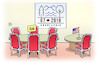 Cartoon: G6 plus Eins (small) by Harm Bengen tagged g6,g7,gipfel,summit,trump,usa,europa,europe,tisch,canada,harm,bengen,cartoon,karikatur