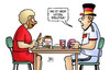 Cartoon: Ghana-Spiel (small) by Harm Bengen tagged ghana,deutschland,nutella,fan,fussball,wm,weltmeisterschaft,brasilien,harm,bengen,cartoon,karikatur