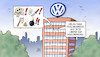 Cartoon: Hendricks und VW (small) by Harm Bengen tagged hendricks,vw,kartellabsprachen,abgasskandal,vertauen,automobilindustrie,fluchen,tagesordnung,harm,bengen,cartoon,karikatur