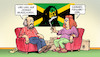 Cartoon: Jamaika-Cannabis (small) by Harm Bengen tagged bundestagswahl,entscheidung,jamaika,cannabis,freigabe,cdu,csu,fdp,grüne,joint,hippies,bob,marley,harm,bengen,cartoon,karikatur