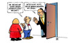 Cartoon: Kommunismus (small) by Harm Bengen tagged kommunismus,gesine,lötzsch,linke,ddr,sozialismus,china,geschäfte,wirtschaft,merkel,mutti,kinder,vorwurf,petzen