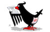 Cartoon: Kuckuck auf Adler (small) by Harm Bengen tagged haushalt,2021,kuckuck,verpfändung,pfandsiegel,bundesadler,schulden,staatsverschuldung,coronakrise,adler,harm,bengen,cartoon,karikatur