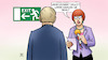 Cartoon: Lindner-Exit (small) by Harm Bengen tagged lindner,fdp,ampel,ausstieg,exit,interview,harm,bengen,cartoon,karikatur