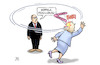 Cartoon: Ludwig-Plagiatsverdacht (small) by Harm Bengen tagged saskia,ludwig,cdu,plagiatsverdacht,plagiatsvorwürfe,richterkandidatin,brosius,gersdorf,bumerang,harm,bengen,cartoon,karikatur