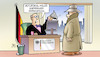 Cartoon: Querdenker-Beobachtung (small) by Harm Bengen tagged hutwechsel,aluhut,querdenker,beobachtung,verfassungsschutz,agent,coronaleugner,corona,harm,bengen,cartoon,karikatur
