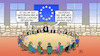 Cartoon: Sandsäcke (small) by Harm Bengen tagged sandsäcke,brüssel,geldsäcke,europa,eu,gipfel,helme,verteidigungsminister,hilfe,russland,ukraine,krieg,harm,bengen,cartoon,karikatur