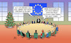 Cartoon: Sanktionen gehen immer (small) by Harm Bengen tagged sanktionen,eu,europa,gipfel,weihnachten,krieg,ukraine,russland,harm,bengen,cartoon,karikatur