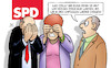Cartoon: SPD und Umfragen (small) by Harm Bengen tagged spd,umfragen,hoffung,entsetzen,angst,harm,bengen,cartoon,karikatur