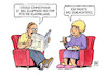 Cartoon: StraZi und Europa (small) by Harm Bengen tagged strack,zimmermann,zugpferd,fdp,europawahl,schlachtross,militär,militarismus,harm,bengen,cartoon,karikatur
