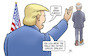 Cartoon: Trumps neue Rolle (small) by Harm Bengen tagged rolle,tattergreise,trump,biden,rücktritt,rückzug,wahlkampf,pflaster,präsidentschaftswahl,harm,bengen,cartoon,karikatur