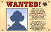 Cartoon: Wanted (small) by Harm Bengen tagged wanted,steckbrief,generalbundesanwalt,ermittlungen,unbekannt,anfangsverdacht,spionage,agenten,nsa,obama,usa,deutschland,harm,bengen,cartoon,karikatur
