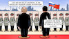 Cartoon: Xi bei Putin (small) by Harm Bengen tagged soldaten,front,xi,china,putin,staatsbesuch,staatsempfang,geschäfte,wirtschaft,krieg,ukraine,russland,harm,bengen,cartoon,karikatur