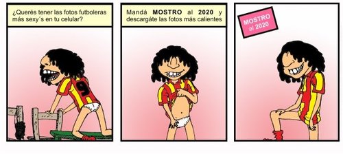 Cartoon: El mostro (medium) by LeMommio tagged humor,mostro