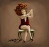Cartoon: Lion (small) by Giulia tagged illustration digital painting people