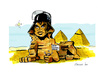 Cartoon: Proteste in Ägypten (small) by pianoman68 tagged ägypten,proteste,meinungsfreiheit,ägyptische,polizei