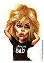 Cartoon: Debbie Harry (small) by Paddy tagged debbie harry musik band