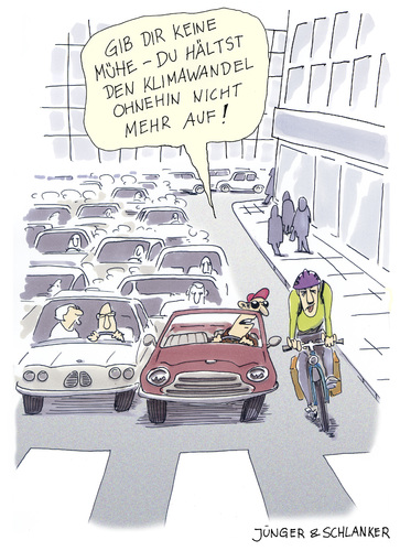 Cartoon: Klimawandel (medium) by Jünger  Schlanker tagged klimawandel