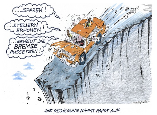 Cartoon: Die Ampel gibt Gas (medium) by mandzel tagged scholz,habeck,lindner,streit,haushalt,kürzungen,sparen,einschnitte,wirtschaft,energie,scholz,habeck,lindner,streit,haushalt,kürzungen,sparen,einschnitte,wirtschaft,energie