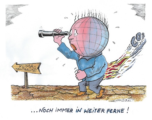 Cartoon: Heiße Situation (medium) by mandzel tagged klima,co2,erwärmung,umwelt,naturkatastrohen,hungersnöte,überschwemmungen,artensterben,klima,co2,erwärmung,umwelt,naturkatastrohen,hungersnöte,überschwemmungen,artensterben