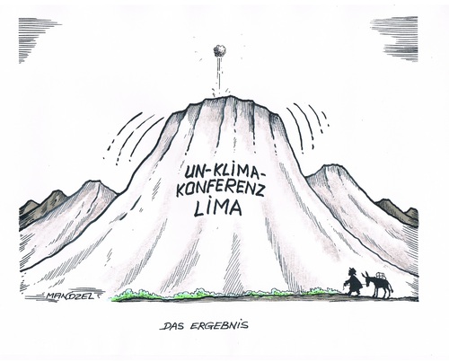 Cartoon: Klimakonferenz (medium) by mandzel tagged klimakonferenz,lima,co2,erderwärmung,minimalkonsens,klimakonferenz,lima,co2,erderwärmung,minimalkonsens