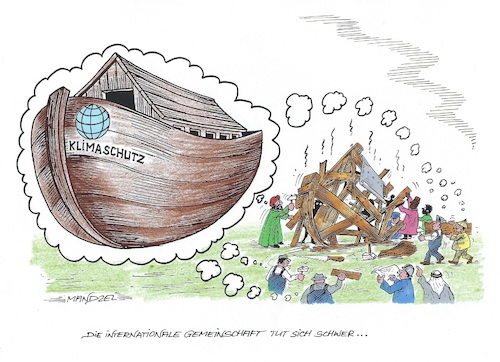 Cartoon: Klimapolitik (medium) by mandzel tagged weltgemeinschaft,klima,co2,erderwärmung,katastrophen,hunger,verödung,artenrückgang,weltgemeinschaft,klima,co2,erderwärmung,katastrophen,hunger,verödung,artenrückgang