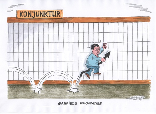 Cartoon: Konjunktur (medium) by mandzel tagged wirtschaftsaufschwung,gabriel,aufwärtstrend,optimismus,wirtschaftsaufschwung,gabriel,aufwärtstrend,optimismus