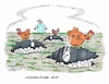 Cartoon: Aktuelle Sommerlöcher (small) by mandzel tagged eier,fipronil,sommerloch,chemie,giftstoffe,verbraucher,erkrankungen,verunsicherung