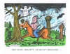 Cartoon: Angst um die Bankeinlagen (small) by mandzel tagged sparguthaben,eurokrise,michel,erlkönig