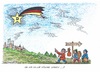 Cartoon: Armutseinwanderung (small) by mandzel tagged rumänen,armutseinwanderung,deutschland,stern,könige
