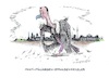 Cartoon: Auf dem Weg zur Inflation (small) by mandzel tagged kanzler,deutschland,merz,inflation,schulden