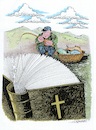 Cartoon: Bibel (small) by mandzel tagged bibel,glaube,religion