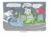 Cartoon: Corona-Horror (small) by mandzel tagged corona,pandemie,panik,chaos,hysterie,pleiten,wirtschaft,finanzen,angst,deutschland,mandzel,karikatur,regeln,stress