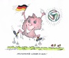 Cartoon: Deutschland im Glücksrausch ! (small) by mandzel tagged wm,fußball,deutschland,sieg