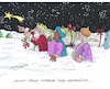 Cartoon: Die 3 Könige (small) by mandzel tagged schnee,sternsinger,geschenke