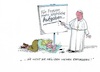 Cartoon: Ein Wort des Papstes (small) by mandzel tagged papst,frauen,kirche,vatikan