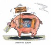 Cartoon: EZB im Blickpunkt (small) by mandzel tagged ezb,verarmung,sparpolitik,europa,euro