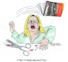 Cartoon: Fehlschlag (small) by mandzel tagged faeser,deutschland,pressefreiheit,zensur,compact