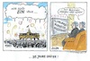 Cartoon: Gemeinsame Sorgen (small) by mandzel tagged deutschland,einheitsstaat,jubiläum,feiertag